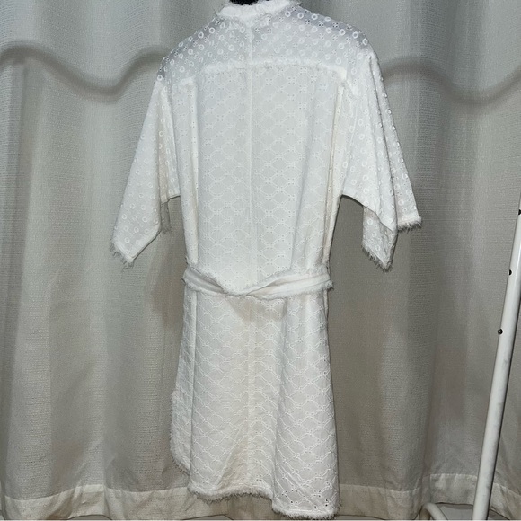 Zara Studio White Kimono-style Dress.  Limited Edition. - Picture 9 of 10